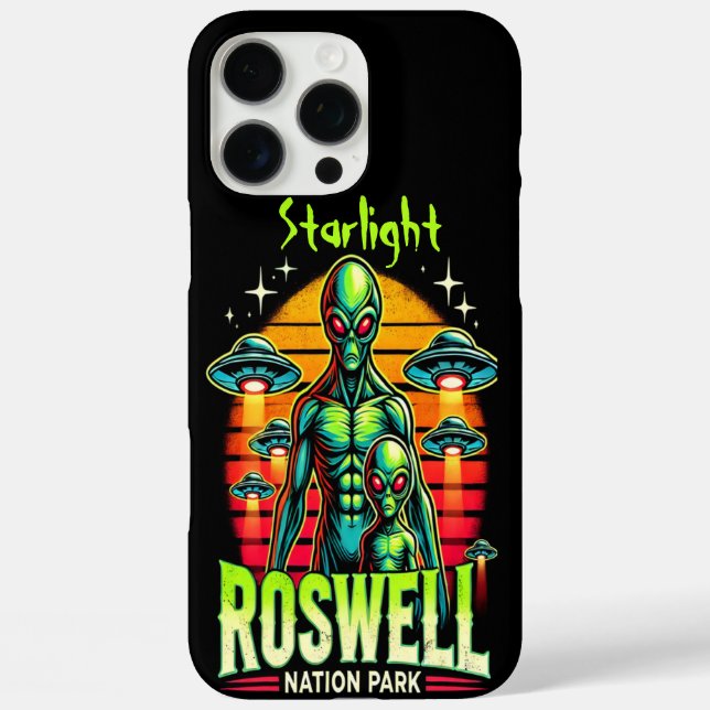 Roswell’s Alien Encounter Park Awaits! Case-Mate iPhone Case (Back)