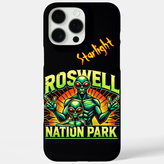 Roswell’s Alien Encounter Park Awaits! Case-Mate iPhone Case (Back)