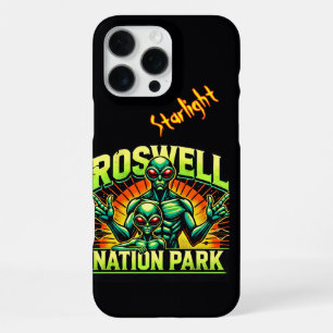 Roswell’s Alien Encounter Park Awaits! iPhone 16 Pro Max Case