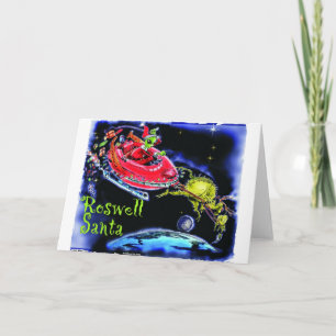 Roswell Santa Holiday Card