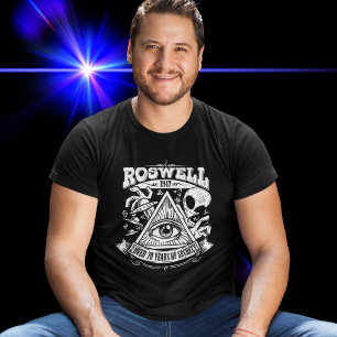Roswell UFO Alien Conspiracy Disclosure T-Shirt