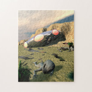 Roswell UFO Crash Jigsaw Puzzle