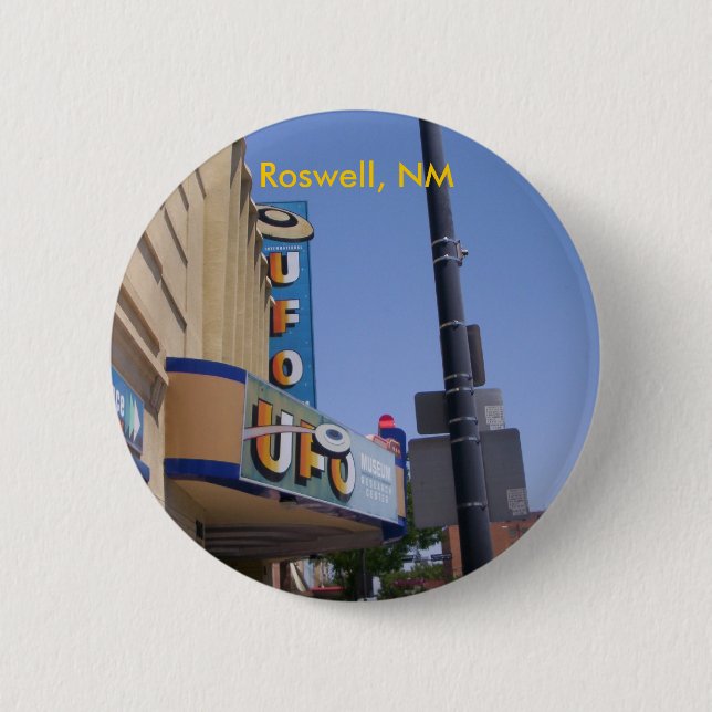 Roswell UFO Museum pin (Front)