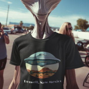 Roswell UFO Space Ship New Mexico T-Shirt