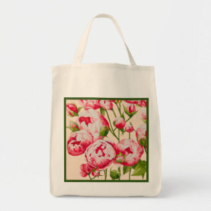 Rosy Abundance on a Grocery Tote  Bag