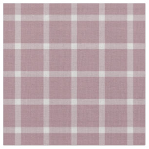 Rosy Brown Checks Fabric