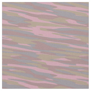 Rosy Brown, faded pink, mountain mist camo Fabric