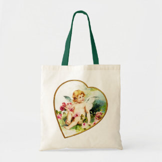 Rosy Cherub Tote Bag