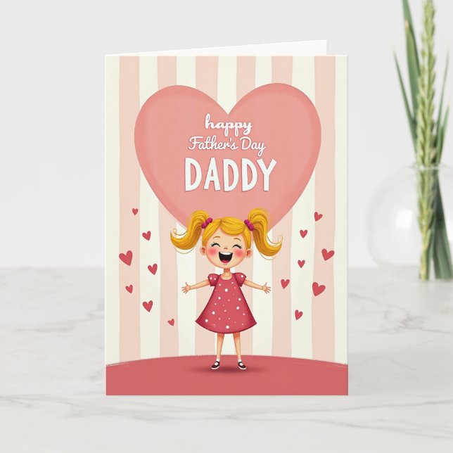 Rosy Fathers Day Joy Card (Front)