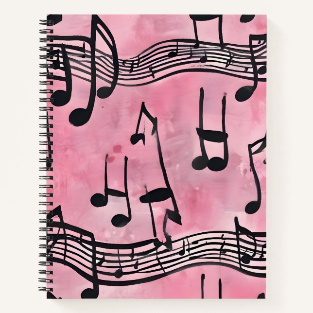 Rosy Melody Notebook (Front)