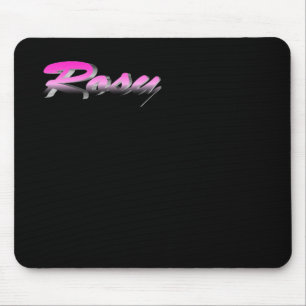 Rosy mouse pad