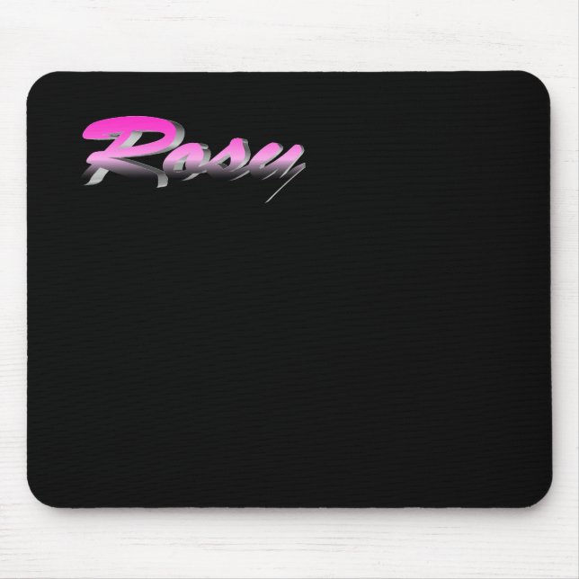 Rosy mouse pad (Front)
