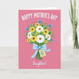 Rosy Pink Mothers Day Bloom Card