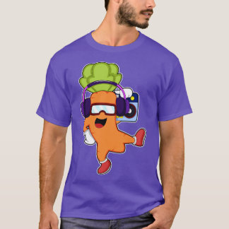 rot at Music with Headphone T-Shirt