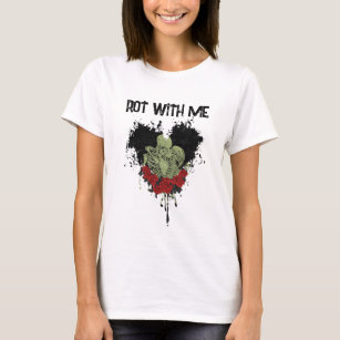 Rot With Me Skeleton T-Shirt 