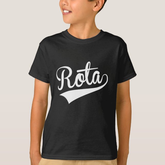 Rota, Retro, T-Shirt (Front)