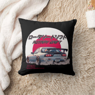 Rotary Drift RX-7 - Japanese Street Legend Cushion