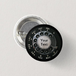Rotary Phone Dial Button