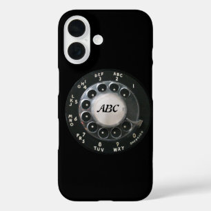 Rotary Phone Dial iPhone 16 Case