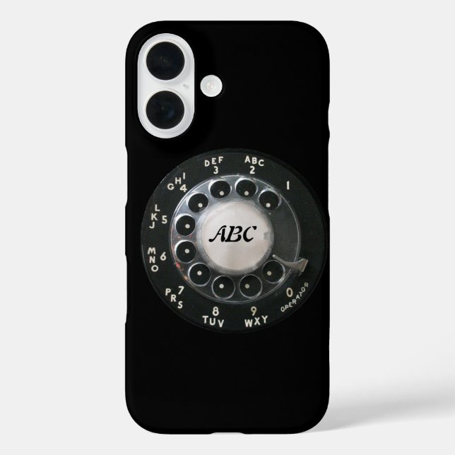 Rotary Phone Dial Case-Mate iPhone Case (Back)