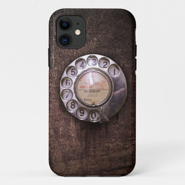 Rotary phone dial Case-Mate iPhone case (Back)