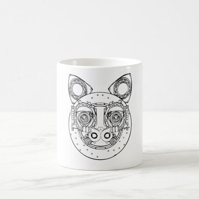 Rotary-Pig-Mug Coffee Mug (Center)