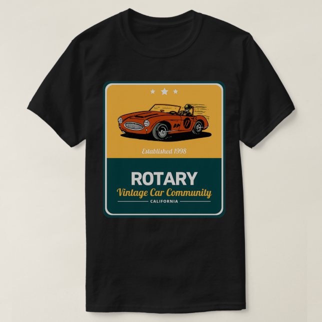Rotary T-Shirt (Design Front)