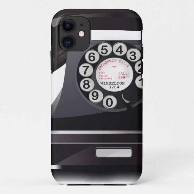 Rotary telephone Case-Mate iPhone case (Back)