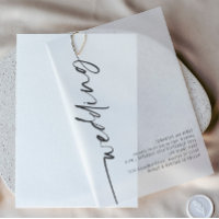 Rotated Calligraphy Black Text Wedding