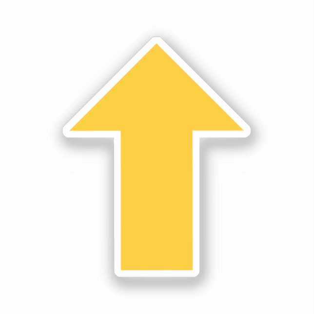 Rotating Direction Indication Yellow Arrow  (Front)