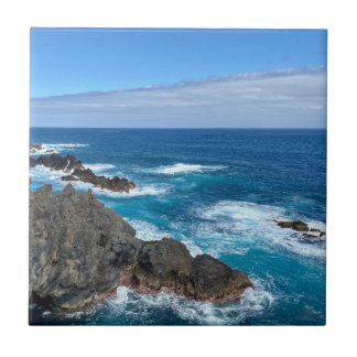 Rotating in the sea ceramic tile