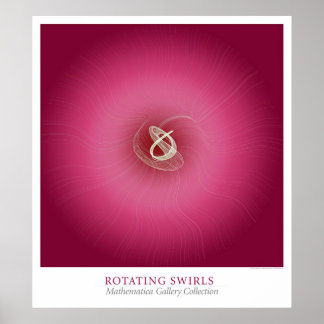 Rotating Swirls Poster