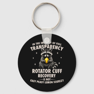 Rotator Cuff Surgery Shoulder Funny Rotator Cuff Key Ring