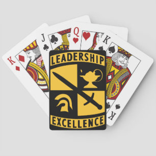 ROTC Reserve Officer Training Corps Military Playing Cards