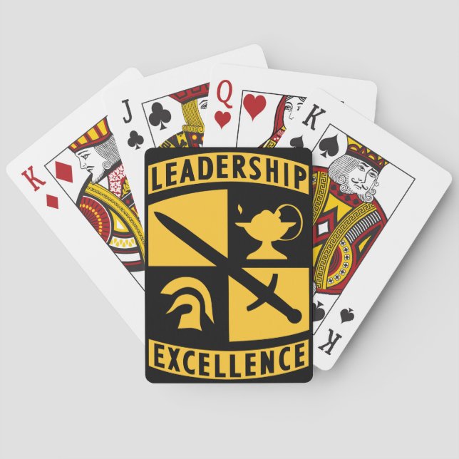 ROTC Reserve Officer Training Corps Military Playing Cards (Back)