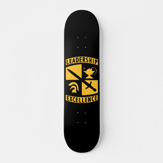 ROTC Reserve Officer Training Corps Military Skateboard (Front)