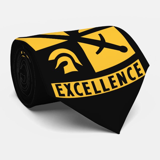 ROTC Reserve Officer Training Corps Military Tie (Rolled)