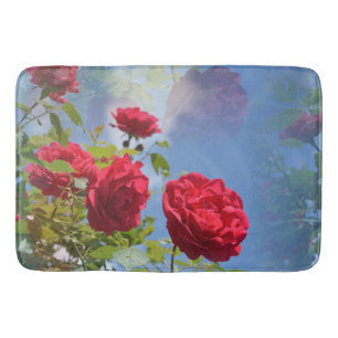 Rote Rosen Bath Mat
