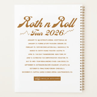 Roth n Roll World Tour Planner