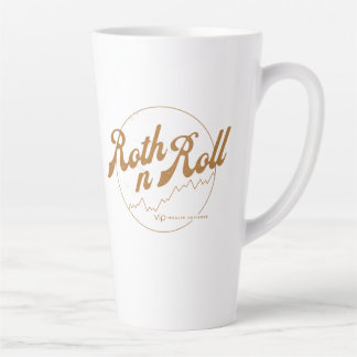 Roth n Roll World Tour Shirt – Finance Humor Latte Mug