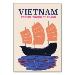 Röthbach Germany vintage style travel poster Table Number