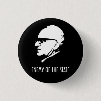Rothbard Enemy Of The State 3 Cm Round Badge