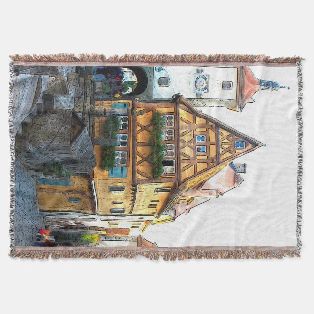Rothenburg20150903 Throw Blanket (Front)