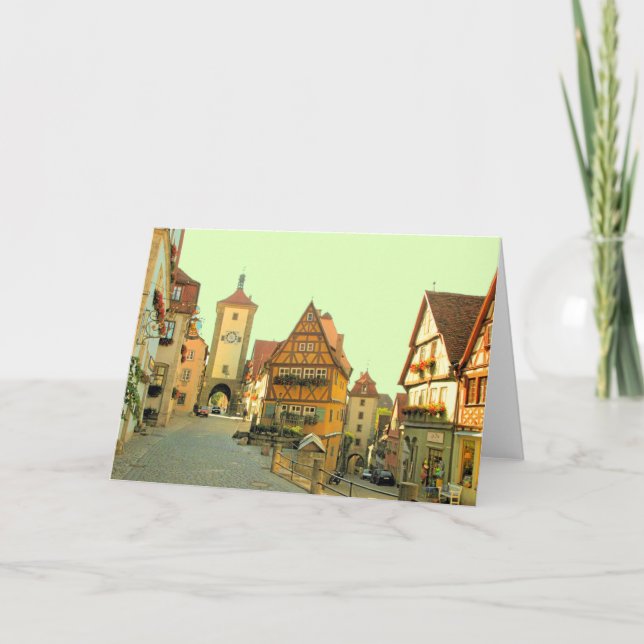 ROTHENBURG, GERMANY CARD (Front)
