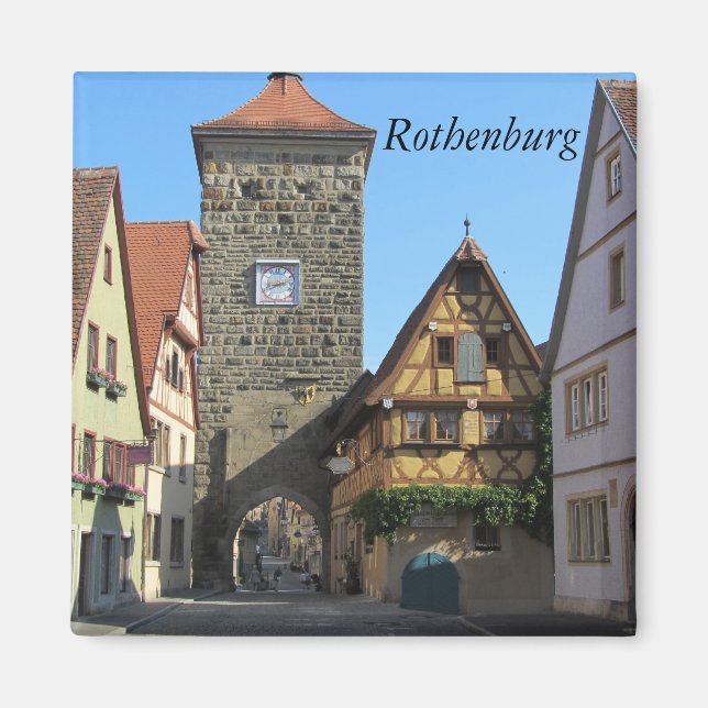 Rothenburg, Germany Magnet (Front)