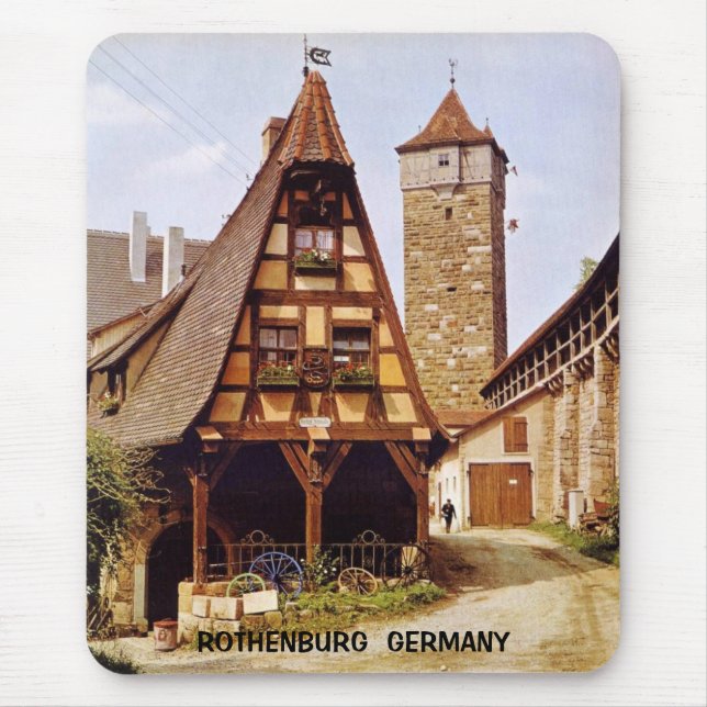 ROTHENBURG, GERMANY MOUSE PAD (Front)