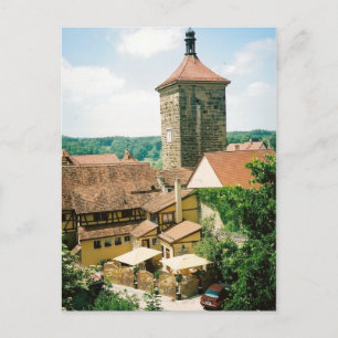 Rothenburg ob der Tauber, Germany Postcard