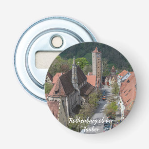 Rothenburg ob der tauber old town from above bottle opener