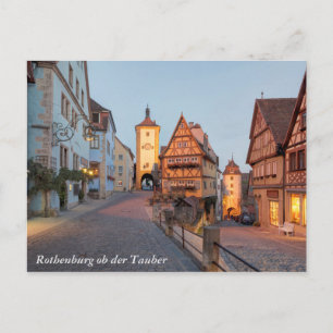Rothenburg ob der Tauber Postcard