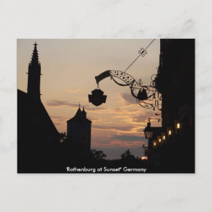 Rothenburg Post Card